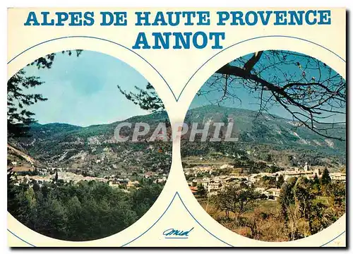 Cartes postales moderne Annot Alt 705 m ses sites ses eaux ses gres Patron du Village St Fortunat