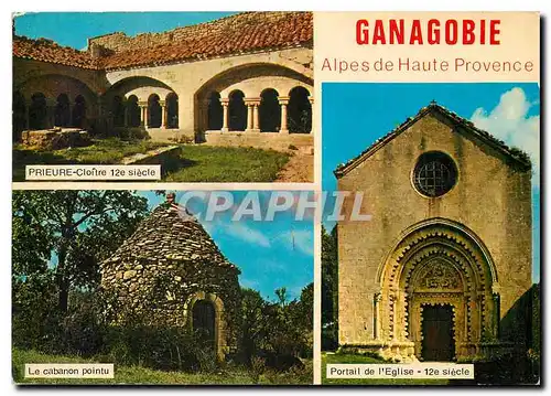 Cartes postales moderne Vallee de la Durance Prieure de Ganagoble Alpes de Haute Provence