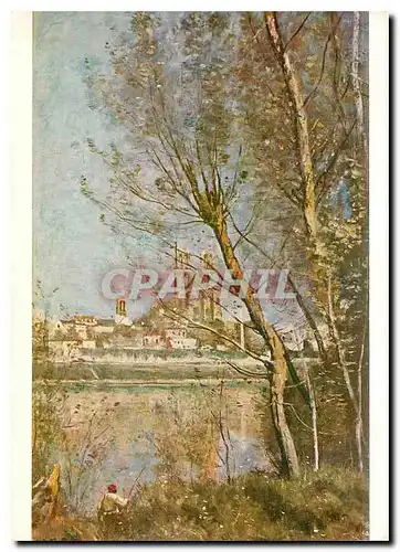 Cartes postales moderne Jean Baptiste camille Corot (1796 1875) musees de Reims