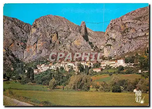 Cartes postales moderne Reflets de France Moustiers Sainte Marie Basses Alpes Alt 632 m