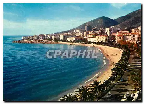 Cartes postales moderne Charmes et couleurs de la corse Ajaccio (Corse) Le boulevard Lantivy