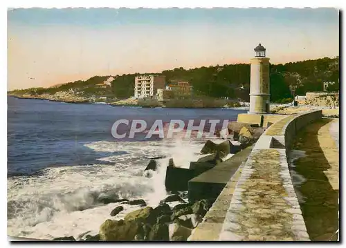 Moderne Karte Cassis sur Mer B du R le Phare