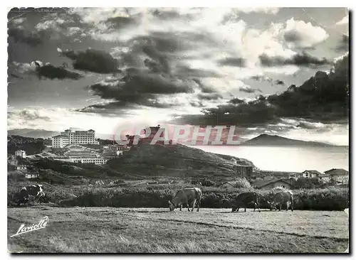 Moderne Karte Biarritz Ilbarrite vue generale