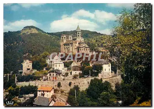 Cartes postales moderne Saint Bectaire le Haut (P de D) L'Eglise XIIe s a l'Interieur chapiteau polychromes