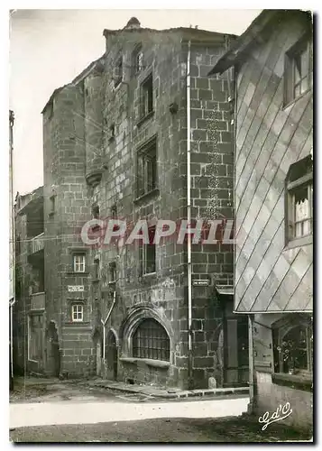 Cartes postales moderne L'Auvergne Besse en Chadesse Maison de la Reine Margot Facade Ouest