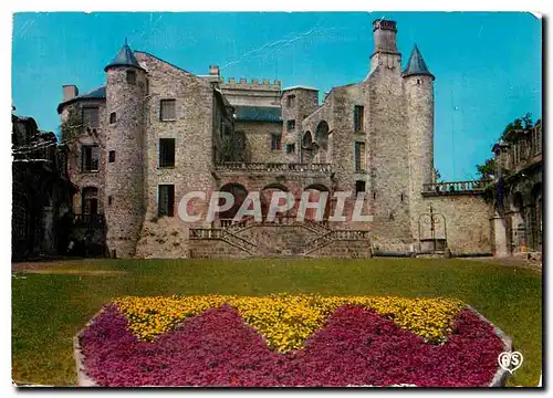 Moderne Karte L'Auvergne Pittoresque Chateau de Chazeron