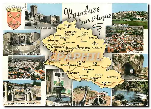 Cartes postales moderne Vaucluse Touristique