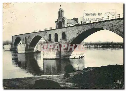 Cartes postales moderne  Avignon le Pont Saint Benezet (XIIe s) et la chapelle Saint Nicolas