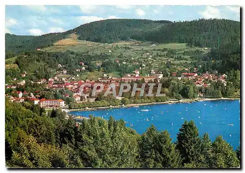 Cartes postales moderne Gerardmer Perle des Vosges Un coin du Lac et vue sur les embarcaderes