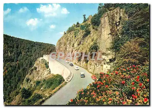 Moderne Karte Les Hautes Vosges La route de Munster a la Schlucht