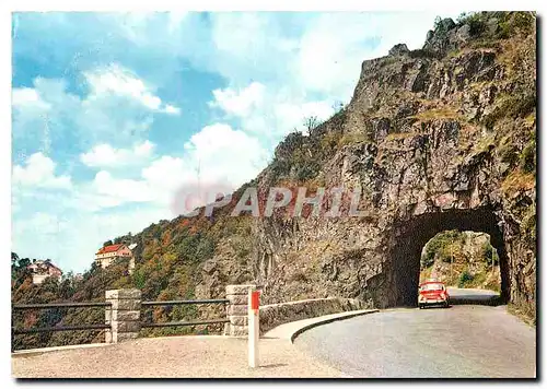 Moderne Karte Les Hautes Vosges Le Tunnel de la Schlucht (alt 1139 m)