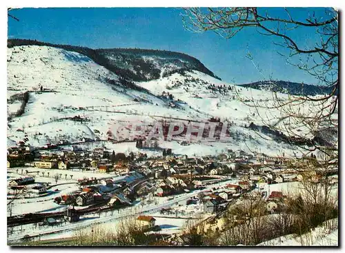 Moderne Karte Bussang (Vosges) Vue generale alt 620 m