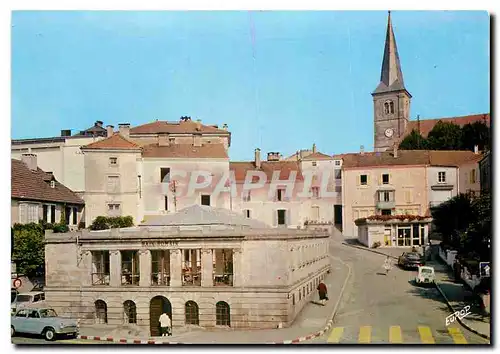 Cartes postales moderne Bains les Bains Rue de l'Hotel de ville le Bain romain et le Syndicat d'Initiative