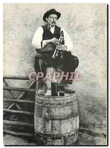 Cartes postales moderne Il etait une fois l'Auvergne et les Cevennes le joueur de Cabrette ou Cabrettaire 1906