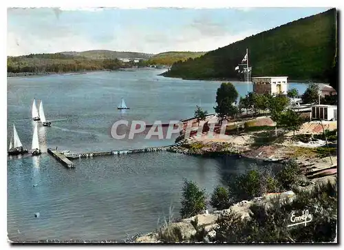 Cartes postales moderne Lac de Vassiviere Base nautique du TCF