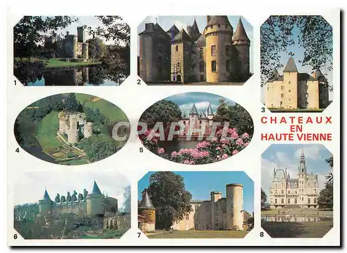 Cartes postales moderne Chateau en Haute Vienne