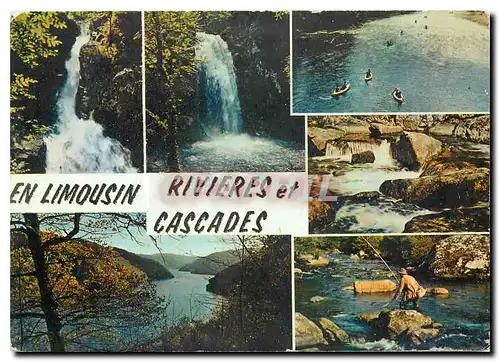 Cartes postales moderne En Limousin Rivieres et Cascades