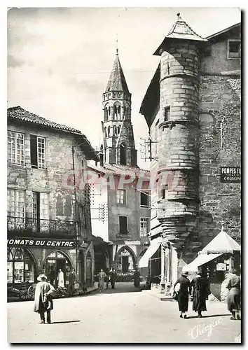 Cartes postales moderne Saint Leonard (Hte Vienne) Vieilles maisons et tour historique XVIe s