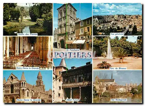 Cartes postales moderne Poitiers (Vienne)