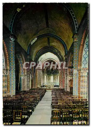 Cartes postales moderne La Vienne Touristique Civray Interieur de l'eglise romane Saint Nicolas (XIIe s)