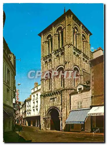 Cartes postales moderne Couleurs et Lumiere de France Poitiers (Vienne) Eglise St Porchaire rue Gambetta