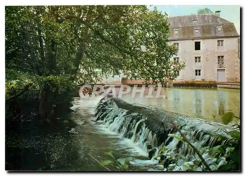 Moderne Karte La Vienne touristique Civry la charente et le Moulin Minot