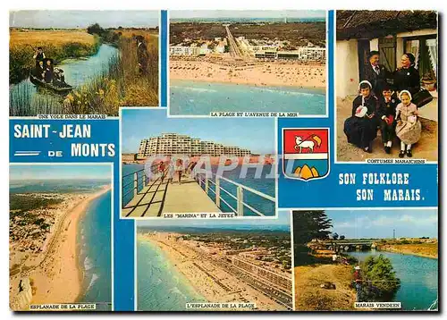 Cartes postales moderne Saint Jean de Monts (Vendee)