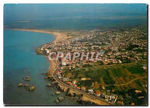 Cartes postales moderne La Vendee Touristique Saint Hilaire de riez sion sur Ocean la cote Sauvage le bourg la plage