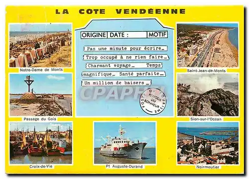 Moderne Karte La Cote Vendeen