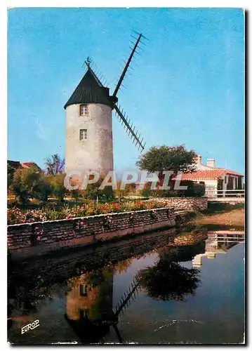 Cartes postales moderne Vendee Pittoresque Le Moulin de St Esrpit