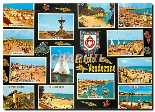 Cartes postales moderne La Cote Vendeenne