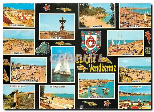 Cartes postales moderne La Cote Vendeenne