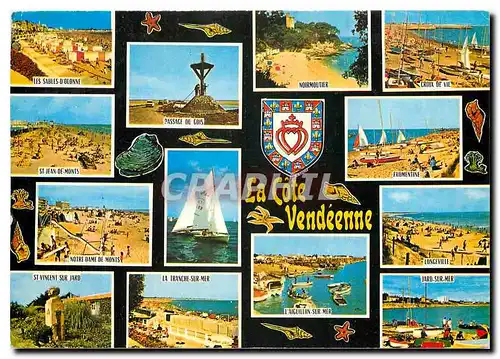 Cartes postales moderne La Cote Vendeenne