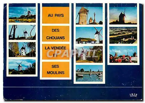 Cartes postales moderne La Vendee Touristique