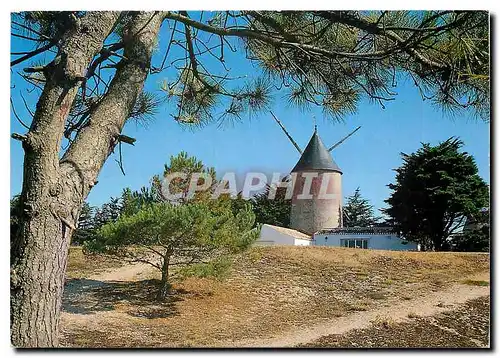 Cartes postales moderne Moulin a vent Ile de Noirmoutier (Vendee) France Moulin de la Gueriniere