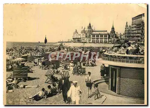 Cartes postales moderne Ostende les Bains