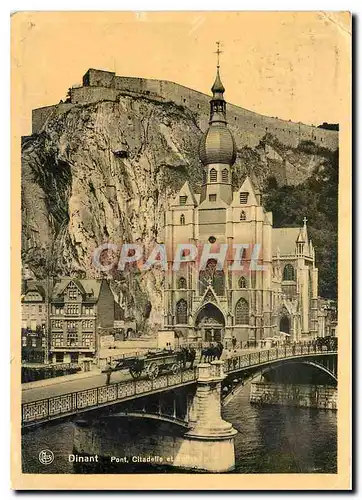 Cartes postales moderne Dinant Pont Citadelle