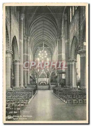 Cartes postales moderne Abbaye de Maredsous Eglise Abbatiale