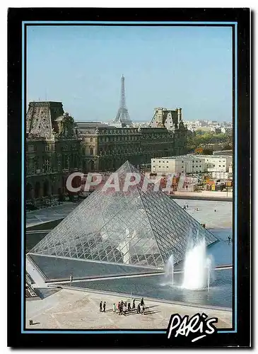 Cartes postales moderne Paris La Pyramide du Louvre