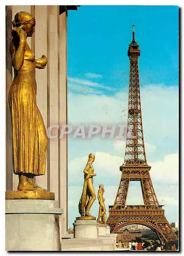 Cartes postales moderne Paris La Tour Eiffel