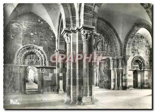 Cartes postales moderne Vezelay (Yonne) Eglise Abbatiale de la Madeleine La Narthex