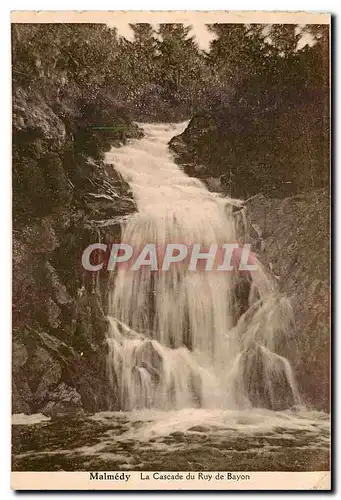 Cartes postales moderne Malmedy La Cascade du Ruy de Bayon