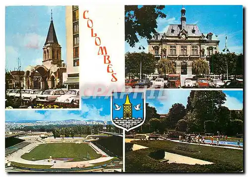 Cartes postales moderne Colombes Le clocher de l'ancienne Eglise St Pierre St Paul