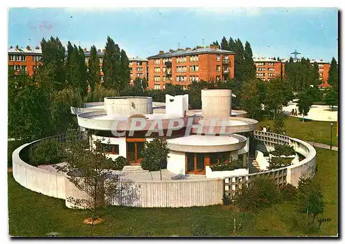 Moderne Karte Clamart (Hauts de Seine) la Bibliotheque