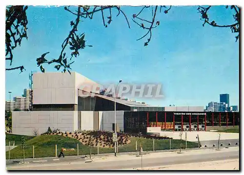 Moderne Karte Nanterre Theatre des Amandiers et maison de la culture