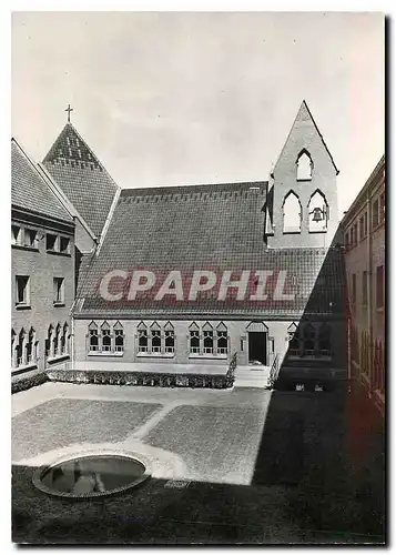 Moderne Karte Prieure Sainte Bathilde Vanves (Seine La cour du cloitre