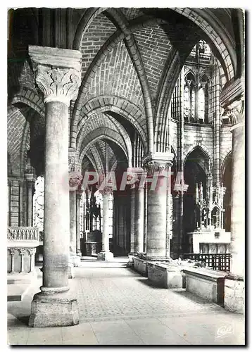 Moderne Karte Basilique de Saint Denis Le Deambulatoire