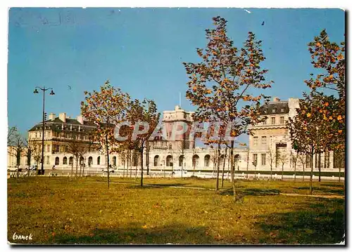 Moderne Karte Vincennes Le Chateau historique vu de l'esplanade