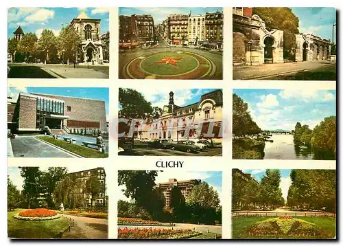 Cartes postales moderne Clichy Images de France Divers aspects de la ville