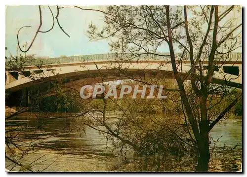 Moderne Karte Champigny le Pont et la Marne